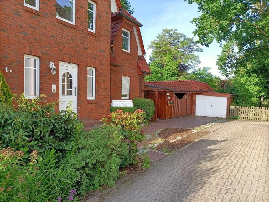 Moderne Ferienwohnung Mit Kamin U Garten Im Eg 100Qm Naehe Weser Und Golfplatz Achim Exterior foto